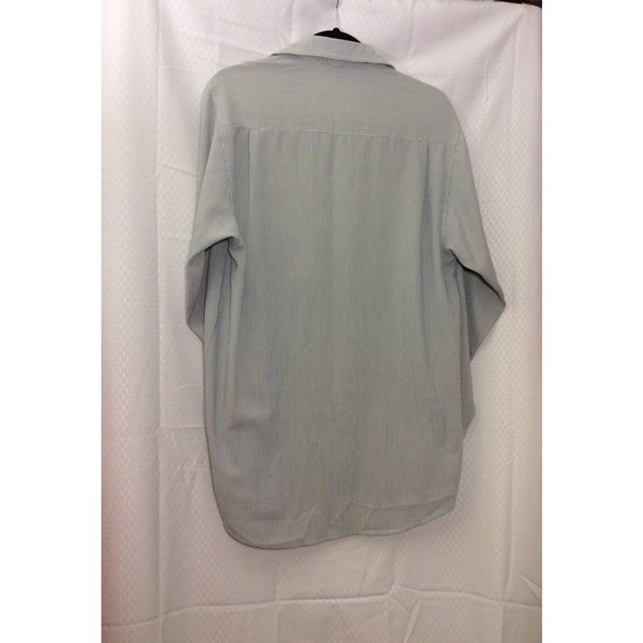 Tommy Hilfiger Men Button Up Long Sleeve Collared Shirt - Picture 4 of 5